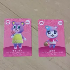 キャンディ 426 & みずず 430 amiiboカードセット