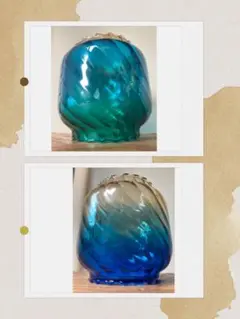 【rrrm様専用】デイツ　ホヤ　アンバー×ブルー2トーン＆ブルー×ブルーグリーン