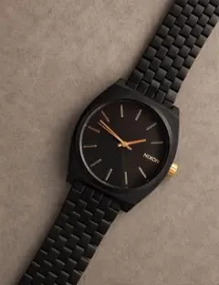 NIXON ニクソン THE TIME TELLER 腕時計 ブラック×ゴールド