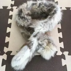 ファーマフラー モコモコ ふわふわ 冬 暖か