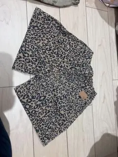 ヒョウ柄 キッズ ハーフパンツ