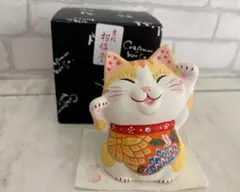 招き猫 陶器製 カラフル☆吉兆招福亭