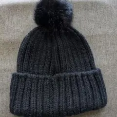 ニット帽　H＆М　黒