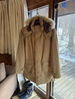 AIGLE エーグル 中綿ジャケット コート ファー付