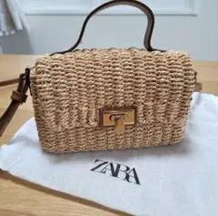 ☆ZARA☆ザラ　ショルダーかごバッグ　未使用！