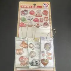 ボンボンドロップシール　縁起物など　おすそ分け