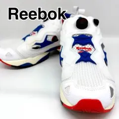 Reebok スニーカー 26.5cm ポンプフューリー 白 青 赤 希少