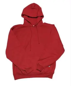 80-90s RUSSELL ATHLETIC 赤 パーカー Lサイズ　　　無地