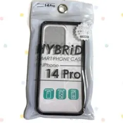 【新品未使用】iPhone14 Pro ケース ハイブリッド ブラック 耐衝のサムネイル