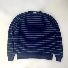 90s Polo Ralph Lauren ポニー無し リネンコットンニット