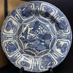 中国明時代 古染付芙蓉手 大皿 直径29cm 東K8-0330☆1Fトコルウ - メルカリ