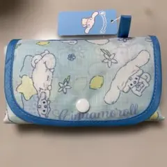 シナモロール　サンリオ　ロールエコバッグ