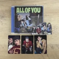 RIIZE ウンソク ソヒ All of You 通常盤 ユニット トレカ