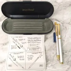 【訳あり】Sergio Donati 万年筆 シャーペン 2本セット ケース付のサムネイル
