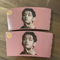 【韓国限定】2026BTS テテ V コンポーズコーヒー スリーブ カプホ