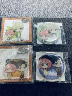 『SPY×FAMILY』缶バッジ&アクリルキーホルダー