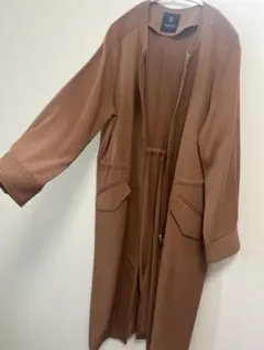 nano ブラウンロングコート