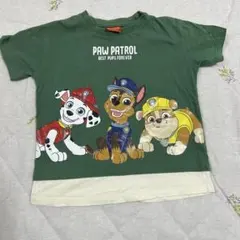 PAW PATROL Tシャツ 120cm 緑色