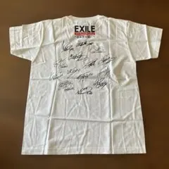 新品未使用　2013年 EXILE TRIBE　直筆サイン入りTシャツ L 2026年最新】EXILE サイン Tシャツの人気アイテム - メルカリ