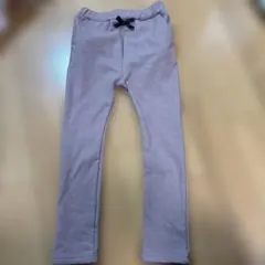 未使用　ピンクベージュ　パンツ　120