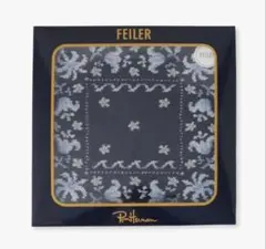 ロンハーマン別注FEILER Bandana Handkerchief 白 新品