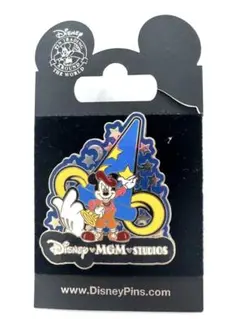 ミッキーマウス　ピンバッジ ディズニーMGMスタジオ