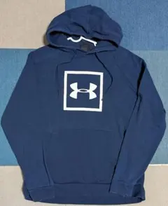 専用　UNDERARMOR アンダーアーマー パーカー ロゴ ビッグ ネイビー