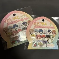 新品未開封　カラフルピーチ　ぴちショップ　おはじきシール　2個セット　からぴち