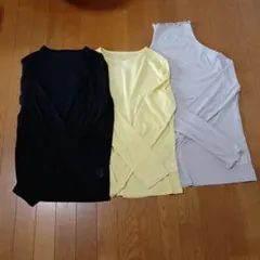 シースルー伸縮性あり長袖 L3枚