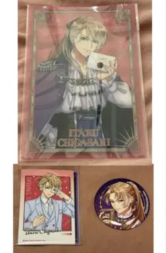 A3! エースリー エーメモ 缶バッジ ステッカー クリアカード 茅ヶ崎至