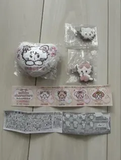 mikko characters クッションマスコット× フロッキーへアクリップ