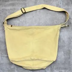 【難あり】メルタム　メッセンジャーバック　ショルダーバッグ　キャンバス　ベージュ