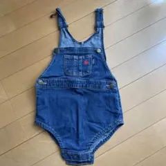 POLOベビーデニムオーバーオール/デニムサロペット　80cm