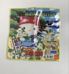ハローキティ 福井限定 越前水仙 プチタオル