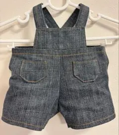 ダッフィー Sサイズ用 ハンドメイド コスチューム デニム サロペット 服のサムネイル