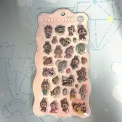 ラブブ シール ボンボンドロップ ぷっくり