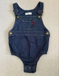 POLO ベビー　80 デニム　ロンパース