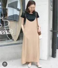 SLOBE IENA キャミワンピ