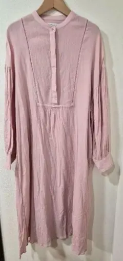 CIAOPANIC TYPY ピンク長袖シャツワンピース 春