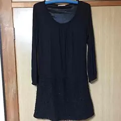 エルプラネット ひざ丈ワンピース フォーマルでも 美品□のサムネイル
