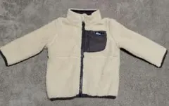 フリースジャケット クリーム色 90