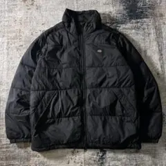 Dickies ディッキーズ ダウンジャケット Blackドローコード