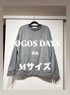 美品　LOGOS DAYS グレー スウェット トレーナー Mサイズ