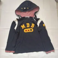 DOUBLE.B フード付きパーカー 100cm ダブルビー
