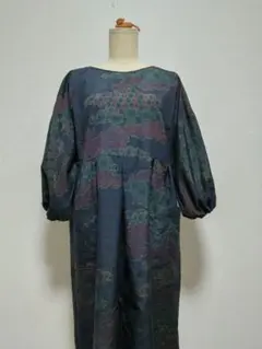 着物リメイク ワンピース