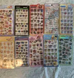 星のカービィ ド硬いシール10枚123番のサムネイル