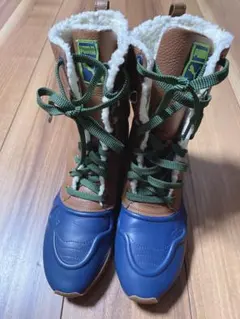 レースアップロングブーツ