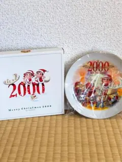 貴重✨ペコちゃんポコちゃん 2000'Christmas限定 プレート 1