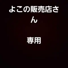 よこの販売店さん専用