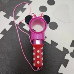 ミニーマウスのハンディファン